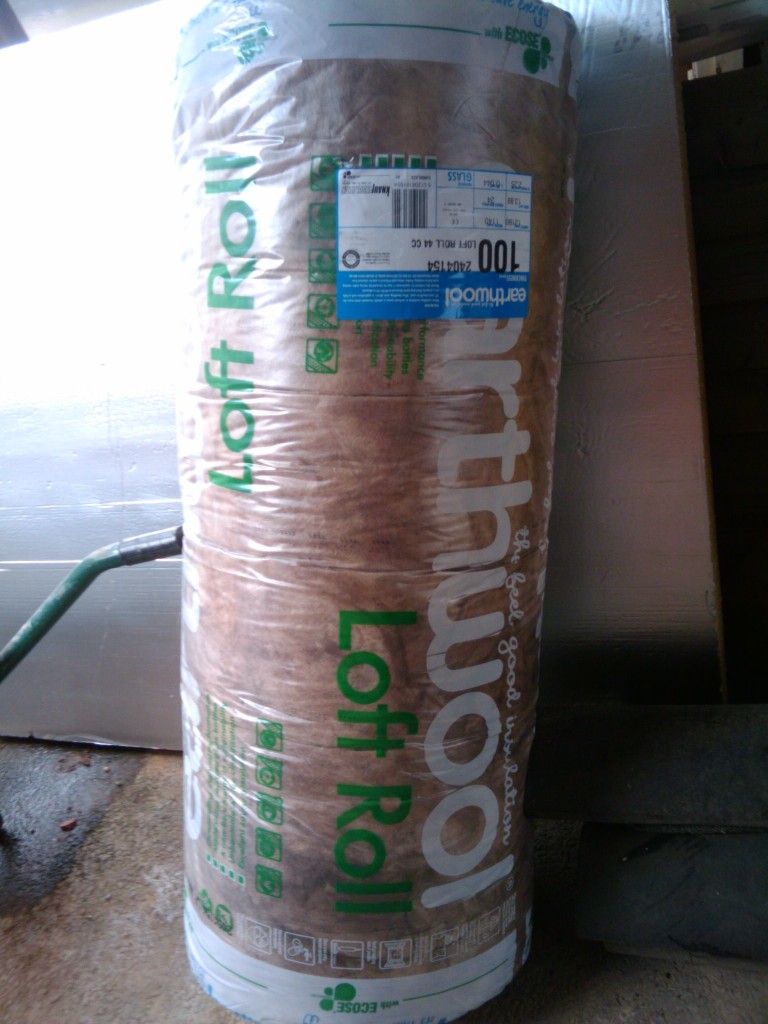 Soft / loft insulation for the roof