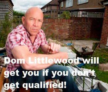 Dom Littlewood from Channel 5's Cowboy Builders