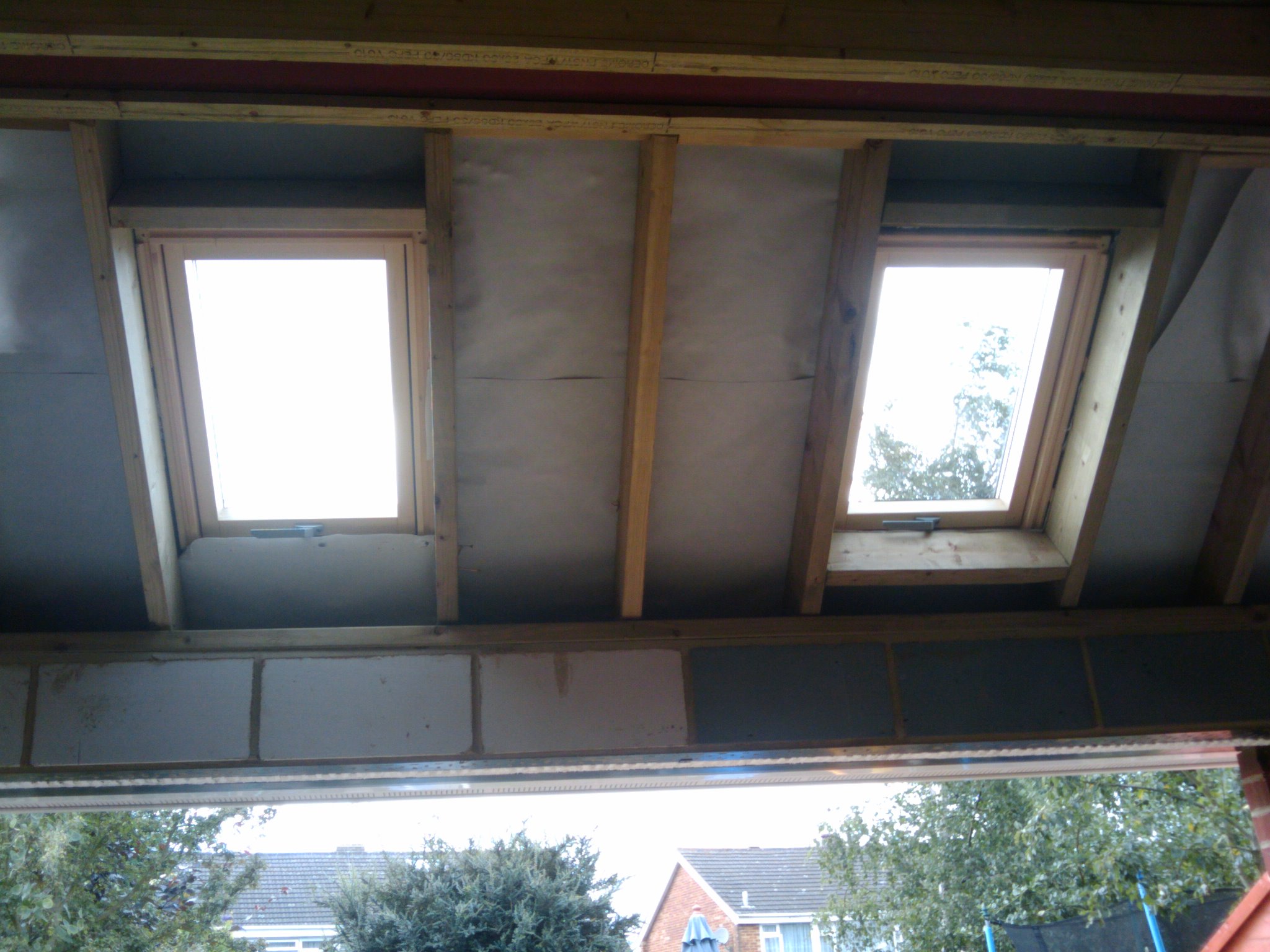 Insulating The Vaulted Ceiling Roof My Extension