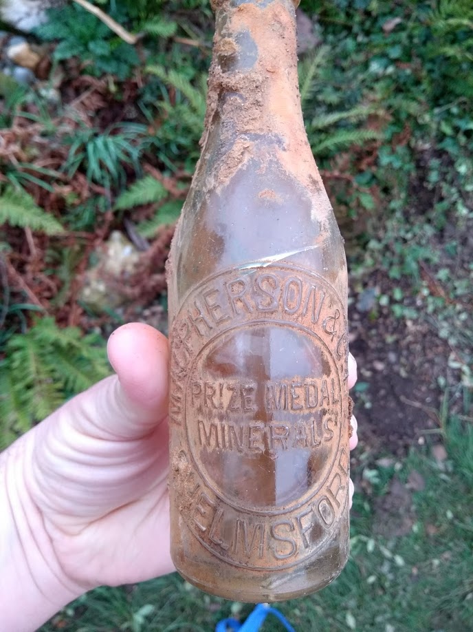 MacPherson and Co Ltd Chelmsford bottle found